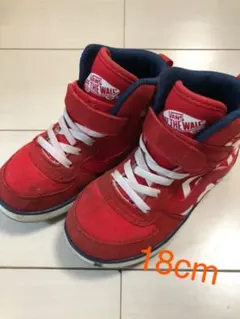 VANS バンズ　キッズ　スニーカー　18cm