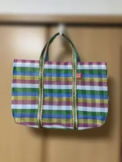 台湾　漁師網バッグ