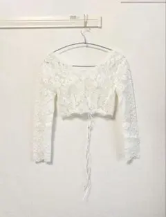 【美品】ウェディング ボレロ 長袖のサムネイル