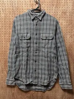 RRL イエローチェック エルボーパッチネルシャツ XL - メルカリ