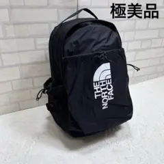 極美品 ノースフェイス リュック バックパック ビッグロゴ 黒 FLEXVENTのサムネイル