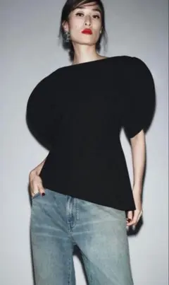 ZARA ⭐︎新品 ZW COLLECTION パフスリーブトップス