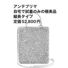 【ANTEPRIMA 】※自宅で試着のみ※スタンダードスクエア縦長　シルバー