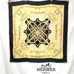 HERMESエルメス スカーフ カレ90黄金の拍車Eperon d'Orネイビー - メルカリ