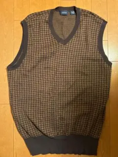 IZOD ハウンドトゥースベスト Mサイズ