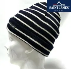 【超美品】定価6600円 フランス製SAINT JAMESボーダーニットキャップ
