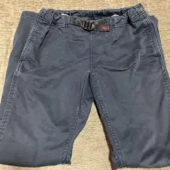 GRAMICCI ネイビー パンツ ウエストゴム