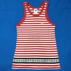 ⌈HYSTERIC MINI⌋☆刺繍ロゴ·マーク&ボーダー·ストライプ&スカル