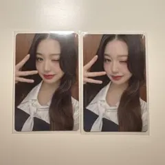 IVE Be Alright 初回限定生産版E ウォニョン 封入 トレカ セット