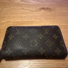 Louis Vuitton 長財布 ブラウンレザー