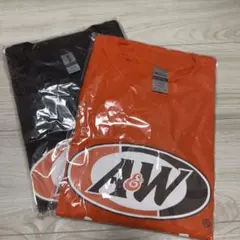 A&W Tシャツ　Mサイズ　オレンジ　未使用