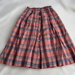 クリスチャンディオールスポーツ チェック スカート