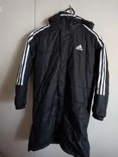 ま*お様 adidas 140 ベンチコート ボア サッカー 野球