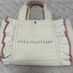 JILL by JILLSTUART フリルトートバッグ いちごミルク ピンク