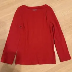 next リブ長袖Tシャツ　110cm