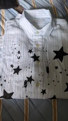 なとり natorium Stripe-shirt ストライプシャツ 深海 - メルカリ