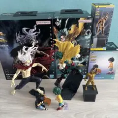 ヒロアカ一番くじフィギュア　デク　死柄木　いずく&てんこ　オールマイト像