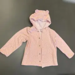 GAP リバーシブル フード付きトレーナー 12-18ヶ月　ピンク