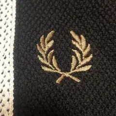 フレッドペリー　ニットシャツ　クラシック　ストライプ　Sのサムネイル
