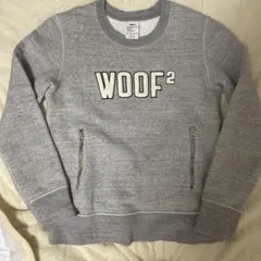 Three Dots Turquoise裏起毛トレーナー　グレー　ポケットあり