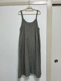 【Rough Rare】キャミワンピース 杢グレー M-L