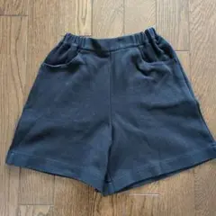 familiar　黒 ゴムウエスト ショートパンツ　サイズ120