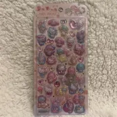 【正規品】うるちゅるポップシール　キティ　キキララ　マイメロ　サンリオ
