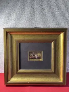 【美品】アート作品 クロード・モネ 複製画（23K金箔使用）