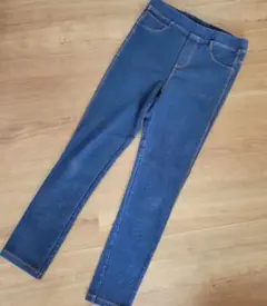 ZARA キッズデニムストレッチパンツ 128cm