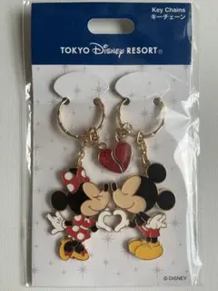 東京ディズニーリゾート ミッキー・ミニー キーホルダー