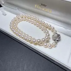 MIKIMOTO 3.5-7.0mm 45cm アコヤ 本真珠 パールネックレス - メルカリ