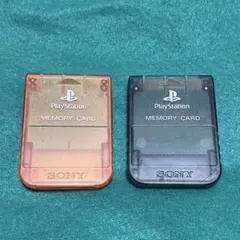PS1 プレイステーション メモリーカード スケルトン