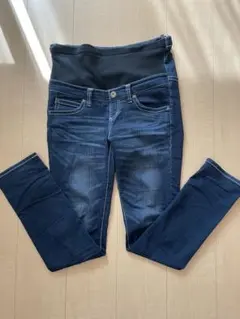 マタニティ スキニーデニムパンツ Mサイズ