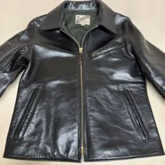 希少ビッグサイズY2レザー製ホースハイドレザー ダブルライダース42XL