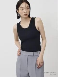 PLST 2025年モデル UVカットレーヨンブレンド2WAYタンクトップのサムネイル