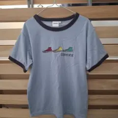 CONVERSE スニーカー刺繍 Tシャツ 140