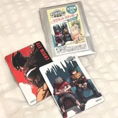 ヒロアカ原画展 マグネットステッカー 2種(KV/アーマードオールマイト)