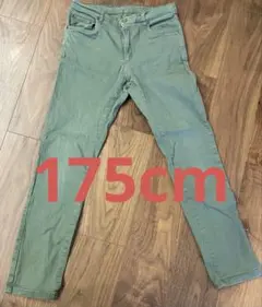 成長期の男子にフィット！ストレッチストレートロングパンツ(ウエスト調節可)