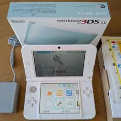 ニンテンドー3DSLL 本体 ホワイト 6146 - メルカリ