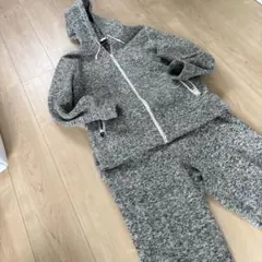 Rokx フリースフード付きルームウェアセット
