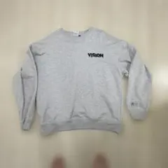 VISION STREET WEAR グレー トレーナー Lのサムネイル