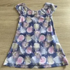 ディズニープリンセス ワンピース水着 120