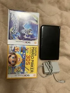 3dsブラックLLゲームソフト付き