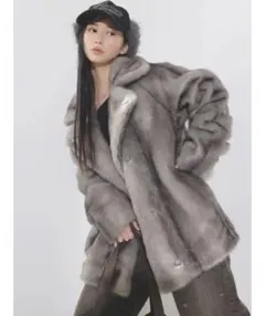 EMODA ミディフェイクファーコート