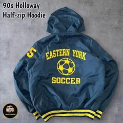 USA製 90sHollowayホロウェイアノラック ナイロンプルオーバーM