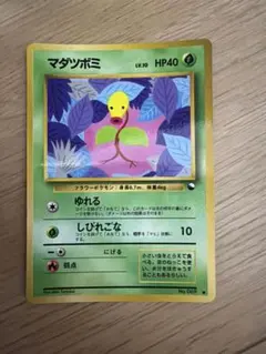 ポケモンカード マダツボミ 旧裏面