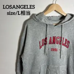 【US古着】LOSANGELES 1991 パーカー スウェット