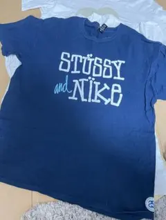 Stüssy x Nike ネイビー Tシャツ