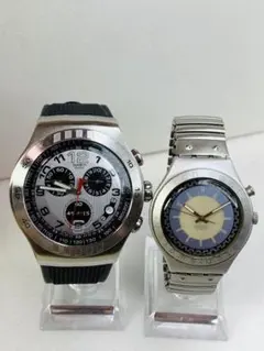 SWATCH 腕時計 2点まとめ売り ジャンク スイス製のサムネイル