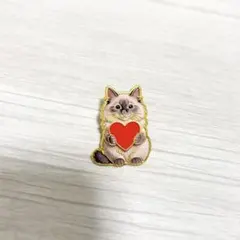 ラグドール　ピンバッジ　ピンバッチ　猫